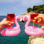 Flamingo inflatable coasters - Image 5