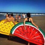 PVC Inflatable Paineapple Floating Bed - Image 7