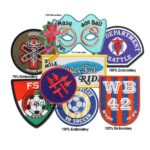Custom Embroidered Patch Back