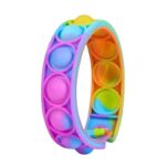 Multicolor Push Pop Bubble Sensory Fidget Wristband - Image 2