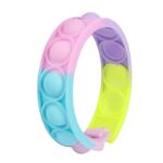Multicolor Push Pop Bubble Sensory Fidget Wristband - Image 6