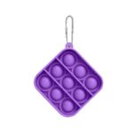 Square Push Bubble Pops Fidget Keychain - Image 8