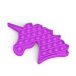 Unicorn Shape Silicone Fingertip Toy - Image 3