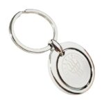 Circular Metal Key Tag - Image 2