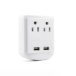 Modern USB Wall Adapter with Phone Holder - Image 2