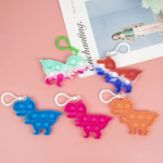 Push Bubble Fidget Sensory Toy With Buckle