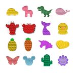 Car Shape Silicone Push Pop Bubble Toy - Image 2