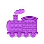 Car Shape Silicone Push Pop Bubble Toy - Image 3