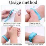 Wristband Hand Sanitizer Dispenser Set with Bottle - Image 3