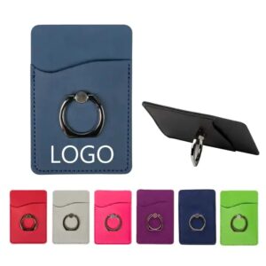 PU Phone Holder with Pocket