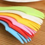 3 In 1 Multi-functional Plastic Knife/Fork/Spoon - Image 4