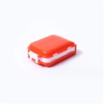Portable plastic 3 layer medicine case travel pill box - Image 2