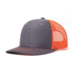 6 Panel Mesh Snapback Cap - Image 4