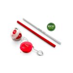 Silicone Straw with Case and Key Ring - Image 2