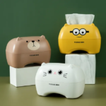 Cartoon Plastic Tissue Box - Image 3