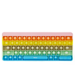 Large Size Keyboard Shape Silicone Fidget Toy - Image 3