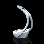 Fast Qi Wireless Charger Stand LED Desk Lamp - Image 3