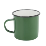 12OZ Enamel Mug with Black Rim - Image 4