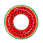 36in PVC Inflatable Swim Ring Top Transparent Imprint Inside - Image 3