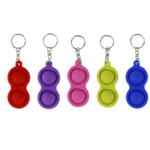 Children Adult Simple Dimple Fidget Keychain Toy - Image 4