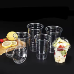6oz Disposable Plastic PET Icecream Cup - Image 3