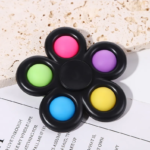 Push Pop It Fidget Toy Anti-Stress Dimple Spinner - Image 3