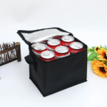 Heathered Non-Woven Cooler Lunch Bag - Image 5