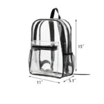 Transparent Backpack Waterproof Storage Bag - Image 2