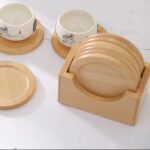 wooden tea coaster - Image 2