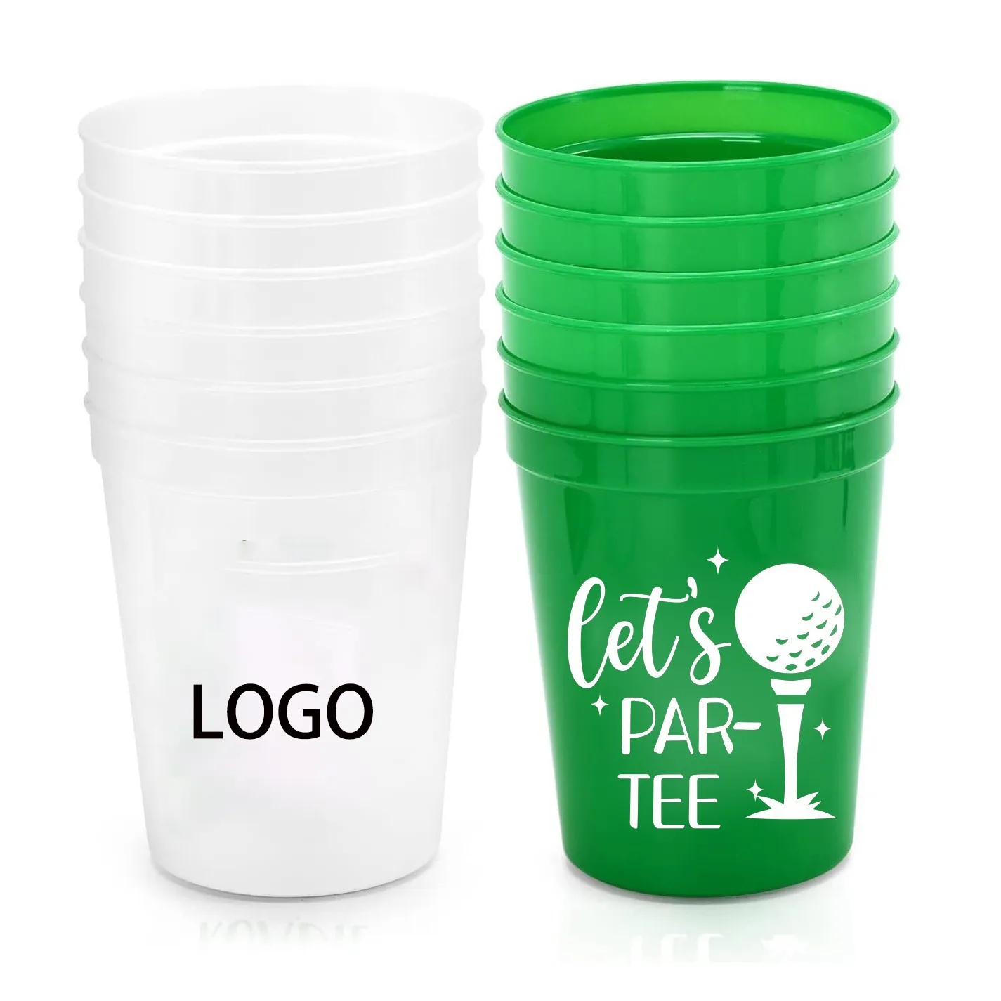 324664289.jpg 16 oz reusable plastic cup - Image 1