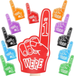 Giant Foam Finger 18 Inch