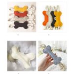 Felt Bone Shaped Chew Toy - Image 5