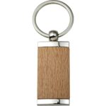 Metal Wooden Keychain - Image 2