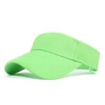 Summer Solid Color Sport Empty Top Visor Cap - Image 3