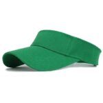 Summer Solid Color Sport Empty Top Visor Cap - Image 4
