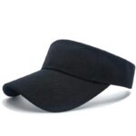 Summer Solid Color Sport Empty Top Visor Cap - Image 5