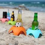 Portable beach beer and beverage holder - Image 2