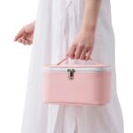 Pu Leather Portable Travel Cosmetic Bag - Image 3