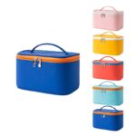 Pu Leather Portable Travel Cosmetic Bag - Image 4