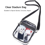 Transparent PVC Fashion Crossbody Purse - Image 2