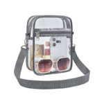 Transparent PVC Fashion Crossbody Purse - Image 4