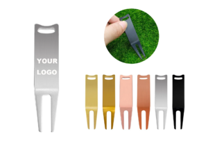 Metal Golf Divot Folk