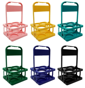 Collapsible Plastic Beer Basket - Image 2