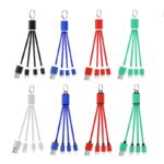 Keychain Charger 3 in 1 Usb Cable - Image 3
