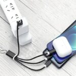 Keychain Charger 3 in 1 Usb Cable - Image 5