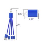 Keychain Charger 3 in 1 Usb Cable - Image 6