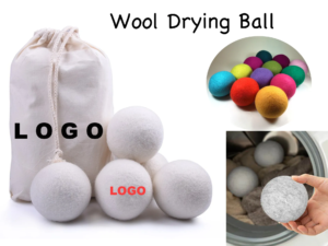 6 Pieces Wool Dryer Balls And Bag Set