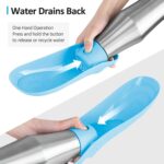 27OZ Stainless Steel Portable Pet Dog Water Bottle - Image 3