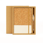 A5 Cork Fabric Notebook Set - Image 2