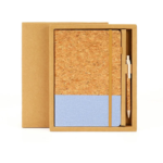 A5 Cork Fabric Notebook Set - Image 3